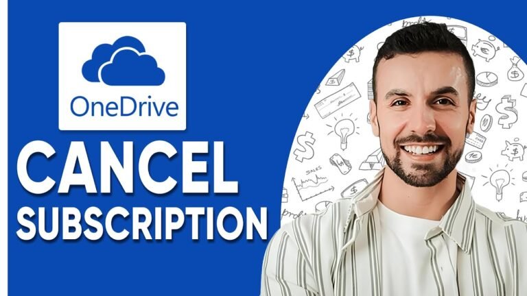How To Cancel Onedrive Subscription: Step-by-Step Guide